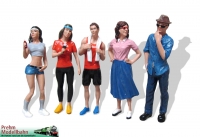 Art. No. 550119 - Sports and leisure - Set 5 figures