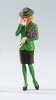 Frau in grünem Kostüm - Elita 10110